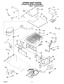 08 - Upper Unit Parts parts for Kitchenaid Refrigerator KBLS36FMB00 from AppliancePartsPros.com