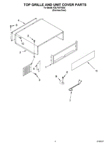 03 - Top Grille And Unit Cover Parts parts for Kitchenaid Refrigerator KBLP36FKS02 from AppliancePartsPros.com