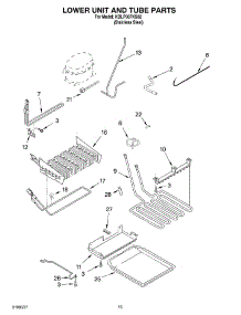09 - Lower Unit And Tube Parts parts for Kitchenaid Refrigerator KBLP36FKS02 from AppliancePartsPros.com