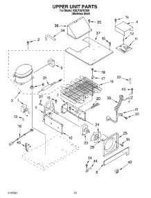 08 - Upper Unit parts for Kitchenaid Refrigerator KBLP36FKS00 from AppliancePartsPros.com