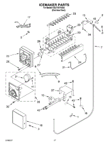 10 - Icemaker Parts parts for Kitchenaid Refrigerator KBLP36FKS02 from AppliancePartsPros.com