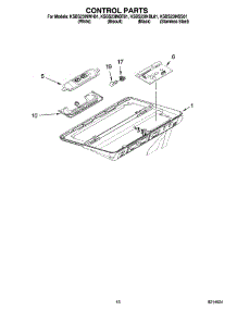 10 - Control Parts parts for Kitchenaid Refrigerator KSBS23INSS01 from AppliancePartsPros.com