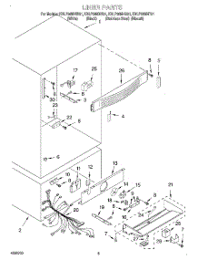 04 - Liner parts for Kitchenaid Refrigerator KBLP36MHB01 from AppliancePartsPros.com