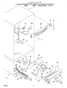 04 - Liner parts for Kitchenaid Refrigerator KBLP36MHW00 from AppliancePartsPros.com