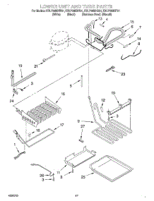 10 - Lower Unit And Tube parts for Kitchenaid Refrigerator KBLP36MHB01 from AppliancePartsPros.com