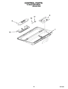 10 - Control Parts parts for Kitchenaid Refrigerator KSBP23INSS01 from AppliancePartsPros.com