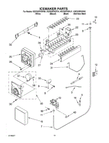 12 - Icemaker Parts, Parts Not Illustrated parts for Kitchenaid Refrigerator KSCS25FKBT01 from AppliancePartsPros.com