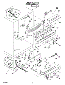 04 - Liner Parts parts for Kitchenaid Refrigerator KBLP36FMS02 from AppliancePartsPros.com