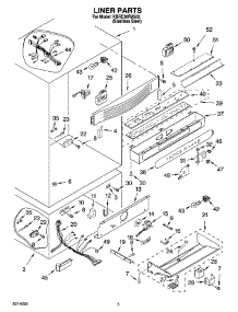 04 - Liner Parts parts for Kitchenaid Refrigerator KBRC36FMS02 from AppliancePartsPros.com