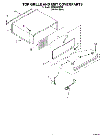 03 - Top Grille And Unit Cover Parts parts for Kitchenaid Refrigerator KBRC36FMS01 from AppliancePartsPros.com
