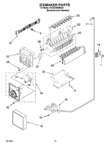 10 - Icemaker Parts, Optional Parts (Not Included) parts for Kitchenaid Refrigerator KSCS25MSMS00 from AppliancePartsPros.com