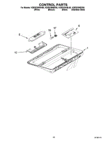 10 - Control Parts parts for Kitchenaid Refrigerator KSBS23INSS00 from AppliancePartsPros.com
