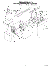 08 - Icemaker Parts, Optional Parts (Not Included) parts for Kitchenaid Refrigerator KBFA25ERWH00 from AppliancePartsPros.com