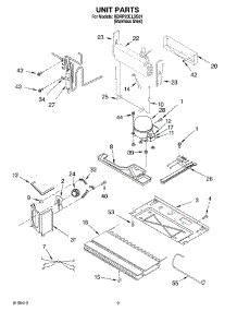 05 - Unit Parts parts for Kitchenaid Refrigerator KBRP20ELSS01 from AppliancePartsPros.com