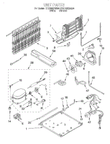 05 - Unit parts for Kitchenaid Refrigerator KTRP20KDWH05 from AppliancePartsPros.com