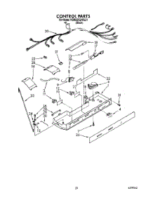 12 - Control parts for Kitchenaid Refrigerator KSRB25QABL01 from AppliancePartsPros.com