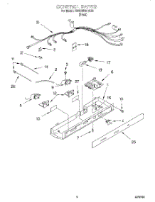 03 - Control parts for Kitchenaid Refrigerator KSRB25QDBL00 from AppliancePartsPros.com