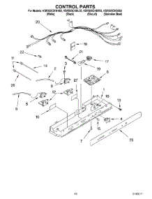 10 - Control parts for Kitchenaid Refrigerator KSRS25CKBT02 from AppliancePartsPros.com