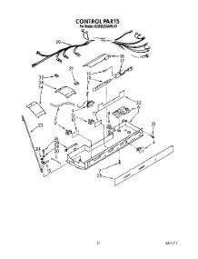 13 - Control parts for Kitchenaid Refrigerator KSRB25QABL00 from AppliancePartsPros.com