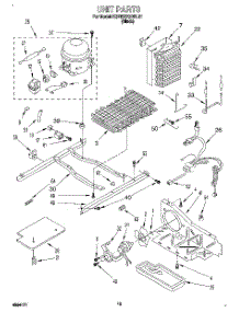 09 - Unit parts for Kitchenaid Refrigerator KSRB22QDBL01 from AppliancePartsPros.com