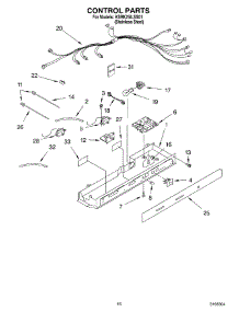 10 - Control parts for Kitchenaid Refrigerator KSRK25ILSS01 from AppliancePartsPros.com