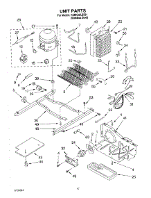11 - Unit parts for Kitchenaid Refrigerator KSRK25ILSS01 from AppliancePartsPros.com