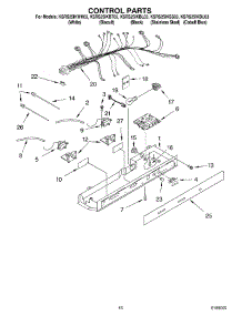 10 - Control Parts parts for Kitchenaid Refrigerator KSRS25IKBL03 from AppliancePartsPros.com