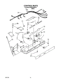 10 - Control parts for Kitchenaid Refrigerator KSRB22QABL00 from AppliancePartsPros.com