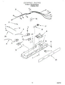10 - Control parts for Kitchenaid Refrigerator KSRB25QFSS00 from AppliancePartsPros.com