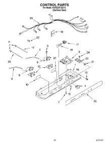 10 - Control parts for Kitchenaid Refrigerator KSRS25FGSS15 from AppliancePartsPros.com