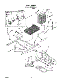09 - Unit parts for Kitchenaid Refrigerator KSRB27QABL04 from AppliancePartsPros.com