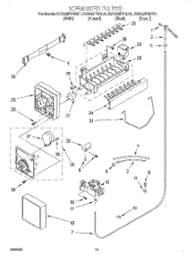 12 - Icemaker, Optional parts for Kitchenaid Refrigerator KSRS25FGBT01 from AppliancePartsPros.com