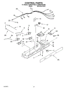 12 - Control, Optional parts for Kitchenaid Refrigerator KSRB22FKSS00 from AppliancePartsPros.com