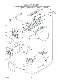 12 - Icemaker, Optional parts for Kitchenaid Refrigerator KSRB27FHWH02 from AppliancePartsPros.com