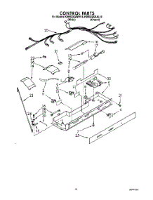 10 - Control parts for Kitchenaid Refrigerator KSRS22QAAL10 from AppliancePartsPros.com