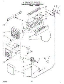 10 - Icemaker parts for Kitchenaid Refrigerator KSRS25FBWH01 from AppliancePartsPros.com