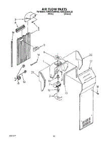 13 - Air Flow Cont., Lit / Optional parts for Kitchenaid Refrigerator KSRS22QAWH00 from AppliancePartsPros.com