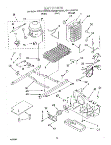 08 - Unit parts for Kitchenaid Refrigerator KSRS22FGWH03 from AppliancePartsPros.com