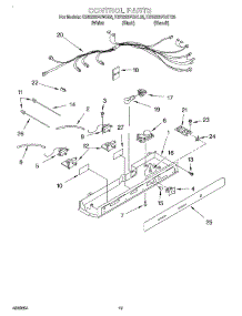 12 - Control, Optional parts for Kitchenaid Refrigerator KSRS22FGWH03 from AppliancePartsPros.com