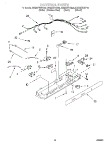 10 - Control parts for Kitchenaid Refrigerator KSRB27FHBT03 from AppliancePartsPros.com