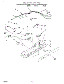 09 - Control, Lit / Optional parts for Kitchenaid Refrigerator KSRS22KGAL00 from AppliancePartsPros.com