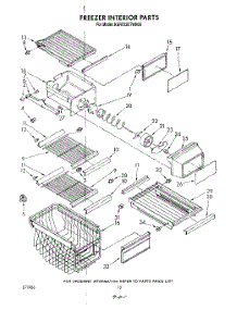 06 - Freezer Interior , Lit / Optional parts for Kitchenaid Refrigerator KSRT22DTWH00 from AppliancePartsPros.com