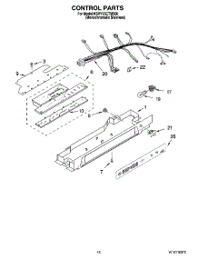 10 - Control Parts parts for Kitchenaid Refrigerator KSRY25CTMS00 from AppliancePartsPros.com
