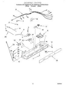 10 - Control parts for Kitchenaid Refrigerator KSUP25QDAL00 from AppliancePartsPros.com