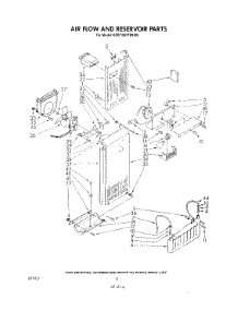 04 - Air Flow And Reservoir parts for Kitchenaid Refrigerator KSRT26DTWH00 from AppliancePartsPros.com