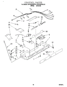 10 - Control parts for Kitchenaid Refrigerator KSHS22QBAL01 from AppliancePartsPros.com