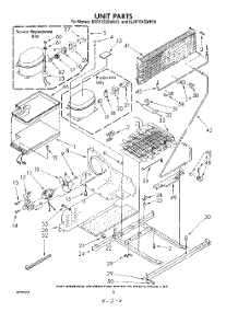 05 - Unit parts for Kitchenaid Refrigerator KLRF15XSWH10 from AppliancePartsPros.com