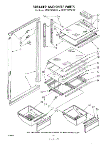 06 - Breaker And Shelf parts for Kitchenaid Refrigerator KLRF15XSWH10 from AppliancePartsPros.com