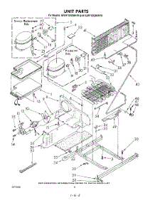 05 - Unit parts for Kitchenaid Refrigerator KLRF15XSWHY0 from AppliancePartsPros.com