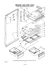 06 - Breaker And Shelf parts for Kitchenaid Refrigerator KRRF15XSWHY0 from AppliancePartsPros.com